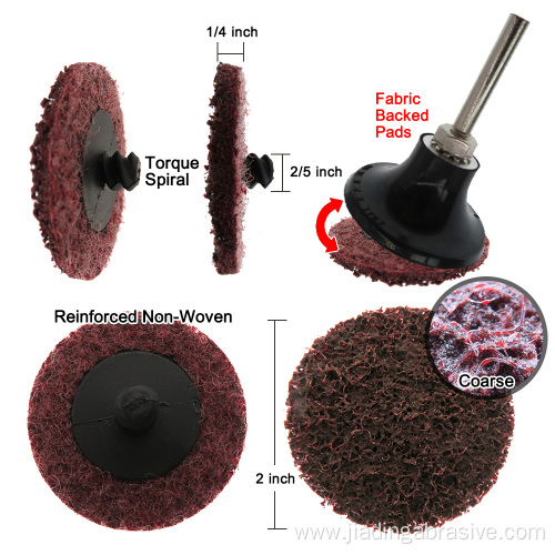 25mm 50mm quick change abrasive sanding discs